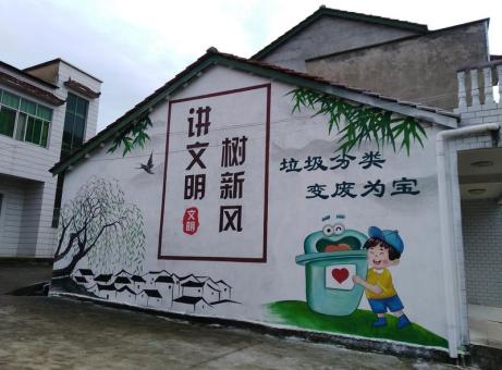 连云港墙绘是现在流行的墙体广告