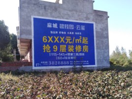 连云港品牌公司青睐的墙体广告