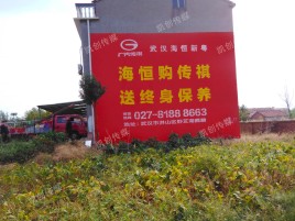 连云港墙体广告影响褪色的因素
