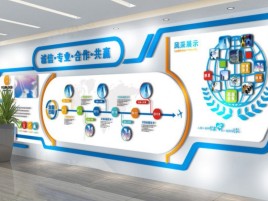 连云港企业文化墙制作都有什么特点呢