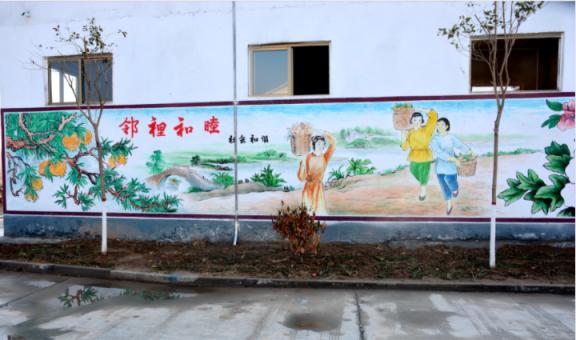 连云港乡镇文化墙 乡风文明焕发新活力